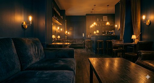 深夜の店内